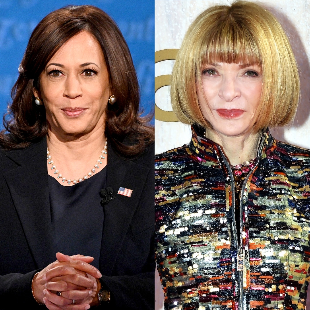 Anna Wintour Defends Kamala Harris' Vogue Cover Amid Backlash - E